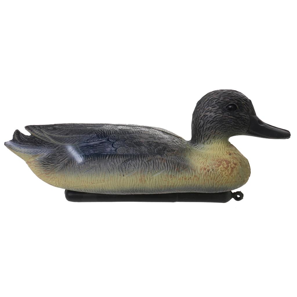 3D Duck Decoy flutuante com quilha para a caça ao ar livre, acessórios de pesca, realista flutuar pássaro na água, 1 pc, 5 pcs, 6 pcs - Image 1
