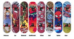 60cm crianças skate dos desenhos animados skate dinossauro aranha longboard marple duplo rocker para criança skate board childern - Image 1