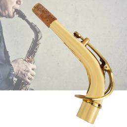Lommi alto saxofone pescoço de bronze dobrar pescoço sax peça substituição acessório apto para selmer saxofone alto - Image 5