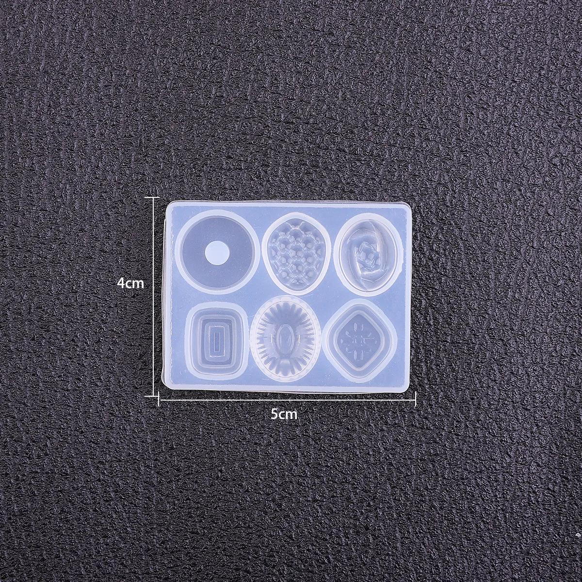 Base de silicone redonda retangular para artesanato, molde para relógio, letra e resina, uv, faça você mesmo, ferramentas para decoração de casa - Image 1