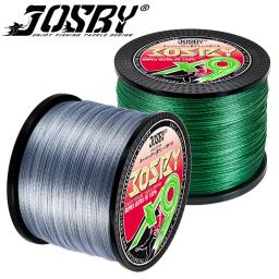 Josby 9 fios 100/300/500m/1000m x9 tece 22lb-100lb pe 9 linha de pesca trançada para pesca de água salgada no mar - Image 3