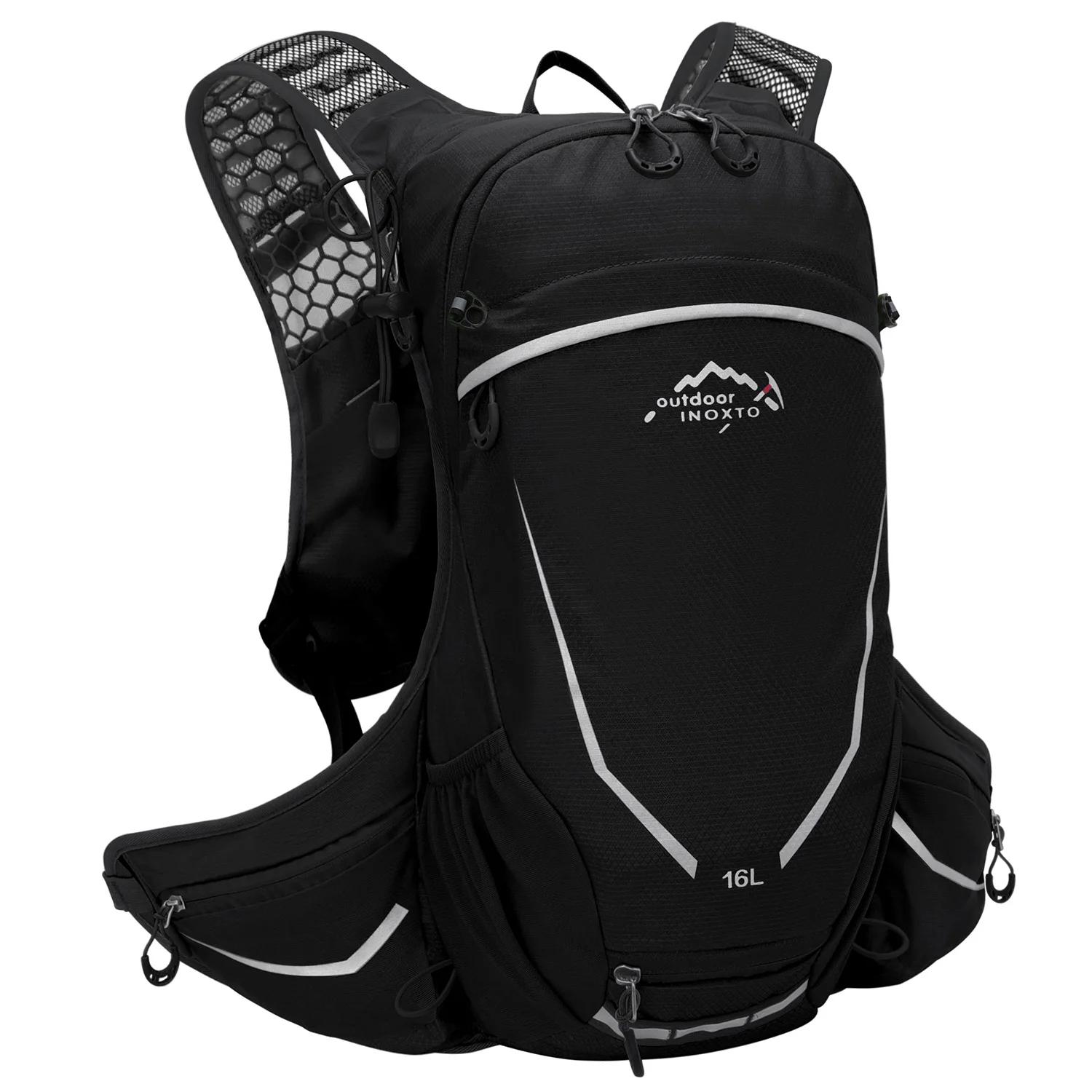 Outdoor esportes ultra-leve mochila 16L, corrida, hidratação, caminhadas, ciclismo, com bolsa de água 2L - Image 1