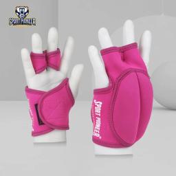 Luvas esportivas fitness para homens e mulheres, luvas ponderadas, body building, protetor de mão de ginástica, bolsa de areia 1kg - Image 1