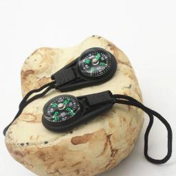 Mini kit de sobrevivência de bússola com chaveiro para acampamento ao ar livre, caminhadas, caça, mochila, decorações - Image 4