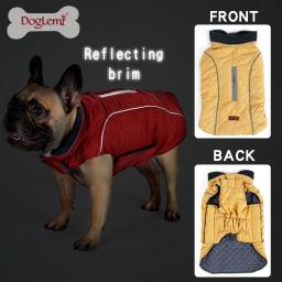 Grande cão de estimação jaqueta inverno quente roupas do cão para labrador impermeável grande cão casaco chihuahua bulldog francês outfits pet produto - Image 3