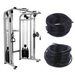 Cabo de ginástica grosso de 5/6mm, corda de fio de aço resistente para máquina de cabo, sistema de polia de levantamento de peso para academia em casa, acessórios de treino - Image 6