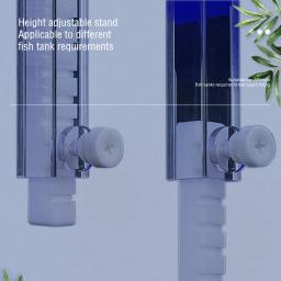Suporte de acrílico em forma de proteína da estrela, peixe vermelho, multifuncional, ajustável, para aquário, água salgada, reef - Image 4