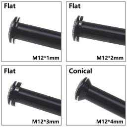 Arruela de eixo para bicicleta m12x1mm/2mm/3mm/4mm, arruelas de eixo m12, cubo de arruela, espetos de eixo de tubo, arruelas planas/cônicas - Image 1