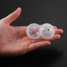 Cristal Rodada Silicone Moldes para Fazer Jóias, 3D Bola Artesanato Pingente, Molde de Resina Epóxi, Ferramentas DIY, Descobertas Suprimentos, 1PC - Image 3