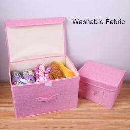 Caixa De Armazenamento Dobrável Para Roupas, Organizador De Roupa Interior, Meias Recipiente, Home Wardrobe - Image 2