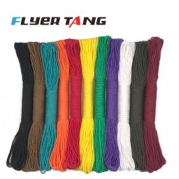 One Stand Cores Paracord para Sobrevivência, Parachute Cord, Lanyard, Camping, Corda de Escalada, Caminhadas, Jóias, Atacado, 100m Dia, 2mm - Image 1