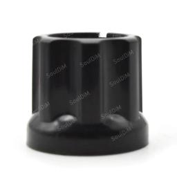 10 pçs botões de guitarra baixo plástico amplificador amp knob acessórios guitarra baixo preto tom volume botões para guitarra acessórios - Image 5