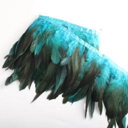 Enfeites de penas naturais para galinha, 13-18cm, decoração de festas, faça você mesmo, artesanato, penas - Image 4