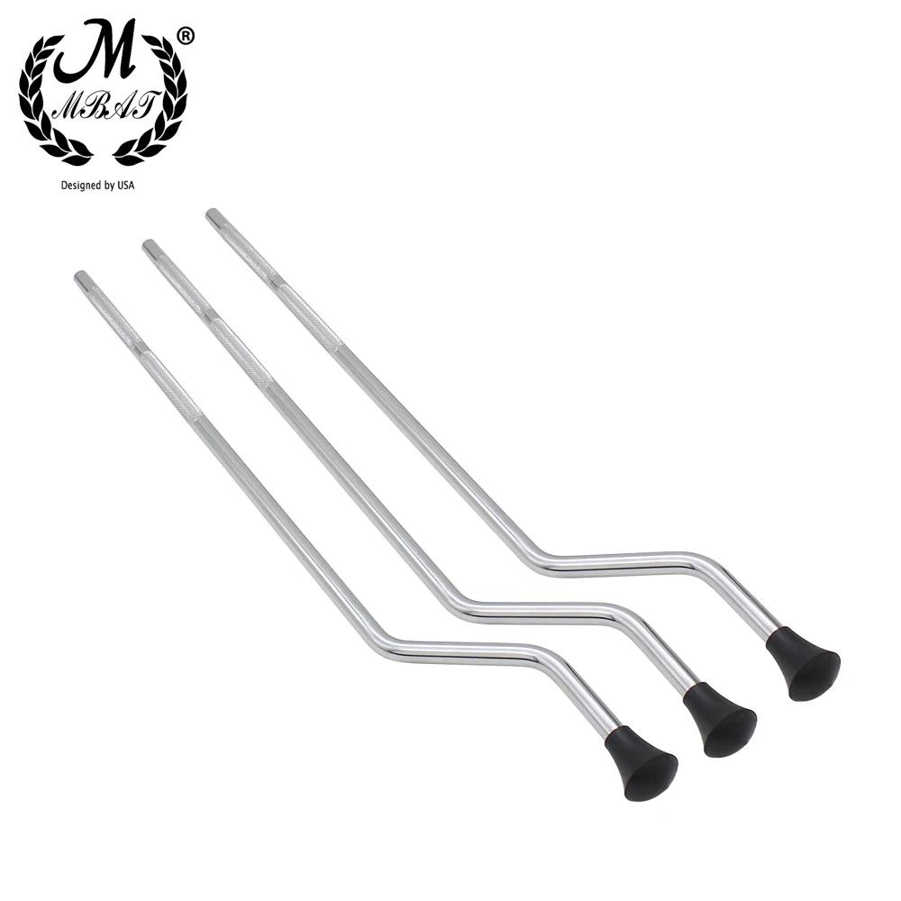 M mbat 3 pçs/set baixo tambor kit perna de alta qualidade acessórios do instrumento percussão chão tom pernas tripé tambor pé música peças - Image 1