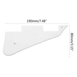 Pickguard palheta de guitarra, 5 peças, lp protetor de arranhar para depenson les paul guitarra 03ka - Image 3