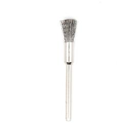 FATUBE-Escova de limpeza para fio de aço, Ferramenta de limpeza curta, Escova De Limpeza De Carbono, Acessórios Coil Core, 2Pcs - Image 2