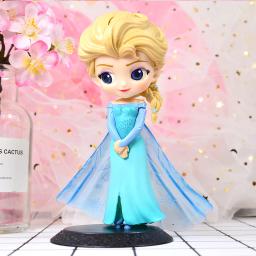 Nova princesa congelada 4 estilo anna elsa figuras de ação pvc modelo bonecas coleção presente aniversário crianças brinquedos presentes aniversário - Image 5
