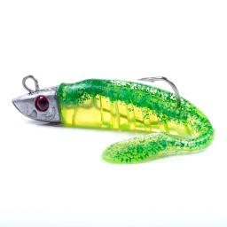Hengjia jigging cabeça isca de silicone macio wobblers 9cm15g 11cm 25g mar pesca iscas macias swimbait peche para baixo pique leurre - Image 6