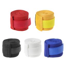 2.5m algodão bandagem boxe pulso bandagem envoltório mão combate proteger boxe kickboxing muay thai handbands luvas de treinamento - Image 1