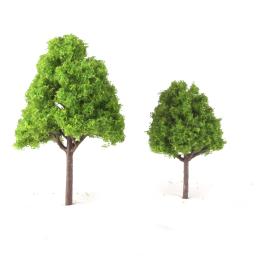 Modelo de árvores cipreste para paisagem, ferrovias, parque, jardim, dioramas, 1:150, 25pcs - Image 5