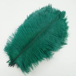 10 pçs/lote penas de avestruz coloridas branco preto pena de avestruz decoração peças centrais de mesa vasos decoração de festa de casamento de feriado - Image 6