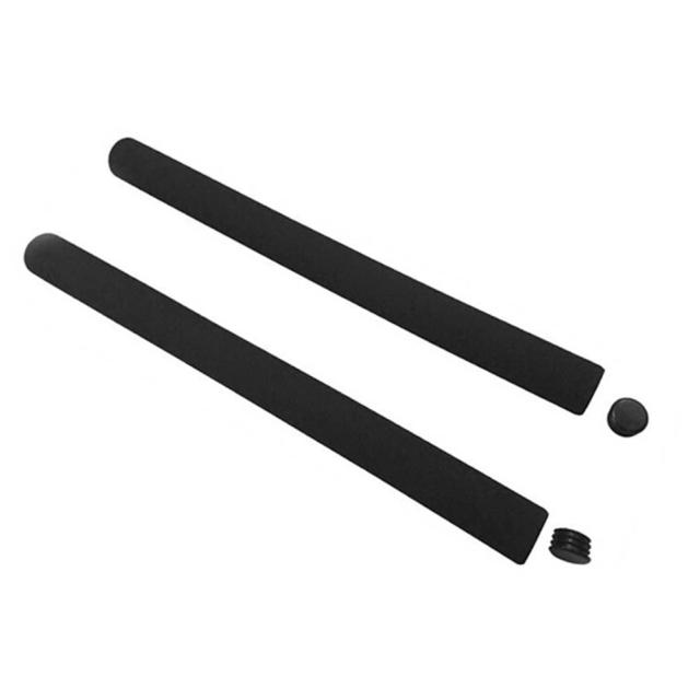 Punhos Antiderrapantes para Bicicleta com Tampa de Espuma Macia - 22.2mm, Novo, Par Completo