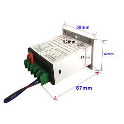 Display Contador Digital, 6 Dígitos Power-On Timer, acumulador, Equipamento de Trabalho, Tempo Record, AC 220V, DC 24V, 12V - Image 4