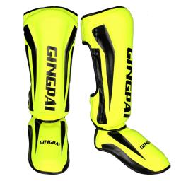 Caneleira de boxe muay thai adulto, equipamento de proteção para artes marciais mma kickboxing - Image 4