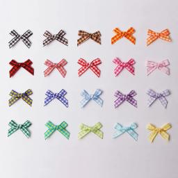 Laços de lacinhos diy, 50 peças 3.5cm cores artesanato presentes de casamento decoração laços de vestuário acessório de costura - Image 1