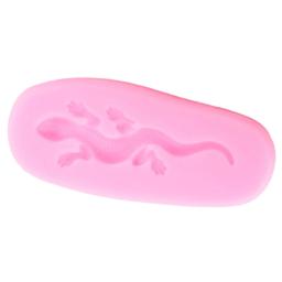 Molde de silicone 3d lagarto gecko salamandra fondant moldes de decoração do bolo ferramentas de argila polímero resina doces chocolate gumpaste moldes - Image 4