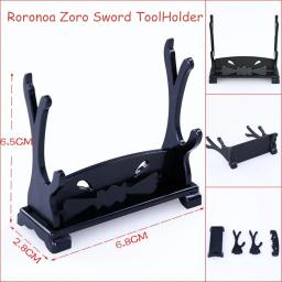 Roronoa Zoro Anime Espada Tool Holder, Katana Display Rack, Modelo de Arma, Arma Rack, Faca, Suporte Pequeno, Alta Qualidade - Image 1