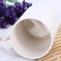 Novidade design criativo estilo dedo médio branco, novidade, mistura de café, leite, caneca engraçada de cerâmica, capacidade suficiente, copo de água - Image 4