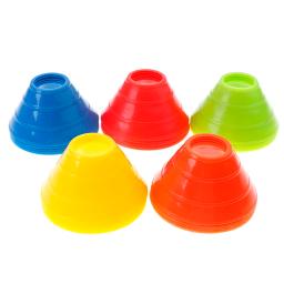 5 pçs/set Sinal Marcador Cones Marcador Discos Prato Resistente À Pressão de Treinamento de Futebol Esportes Balde Acessórios - Image 2