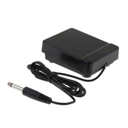 Pedal de sustentação preto para teclado de piano eletrônico, baixo ruído, base antiderrapante, durável, 6,35mm, 61Key, 88 chaves, acessório musical - Image 1