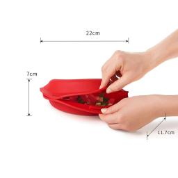 Molde de silicone para omelete e micro-ondas, forno antiaderente, panela de cozimento, ovos para enrolar, cozinha, acessórios para cozinhar - Image 5