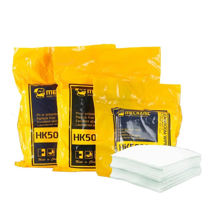 Mecânico macio cleanroom limpador de alta microfibra anti-estático não poeira pano para o telefone pad tablet câmera pc limpeza da tela hk5090 - Image 1