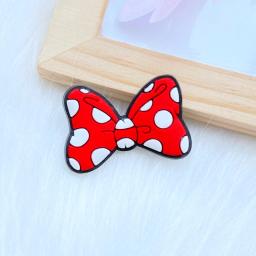 Mini arco bonito do pvc para scrapbook, 20pcs, novo padrão, cola flexível, parte traseira plana, diy, diy, artesanato, decoração, q45 - Image 6