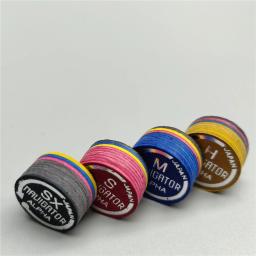 Ponta de taco de bilhar profissional, acessório de ponta alfa de 10 camadas, couro de porco, bilhar e carom 14mm - Image 3