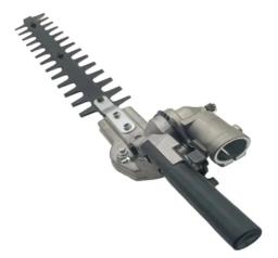 Cabeça do aparador de sebes, acessório Hedger para cortador de escova multi, peças de reposição, 9T Shaft,26mm Tube Pole, novo modelo, 4 em 1 - Image 4