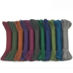 550 Paracord Parachute Cord, Corda Lanyard, Mil Spec Tipo III, 7 Strand, Escalada, Camping, Sobrevivência, 5m, 10m, 20m, 31m - Image 1