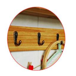 Ganchos de parede antigos e vintage, gancho de liga de zinco para porta de quarto, cabide para roupas, casaco, chapéu, bolsa, toalha, cabide de parede do banheiro com 10 peças - Image 3