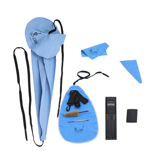 Kit Completo de Limpeza e Cuidados para Saxofone com Acessórios Essenciais