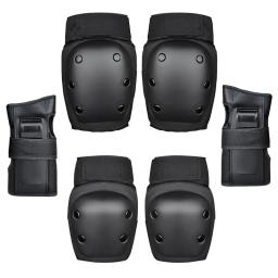 Protetor para cotovelo e pulso, infantil adulto, protetor para esportes ao ar livre, em linha, ciclismo, skateboard s m l 6 peças - Image 5