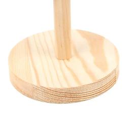 Papagaio de madeira mesa poleiro pássaro suporte treinamento exercício sisal garra pés moagem vara mordida pássaro mastigar brinquedos navio da gota - Image 6