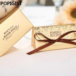 Ferrero rock caixas de chocolates, lembranças de casamento criativas para festas de bebê, chá de bebê, caixa de chocolates adoráveis, presentes, sacos de suprimentos - Image 6