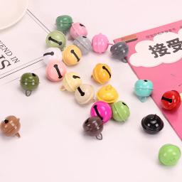 10 pçs 22mm colorido sinos de natal grânulos jingle sinos festa decoração da árvore de natal pingentes diy artesanato artesanal acessórios - Image 3