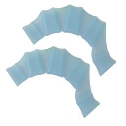 Luvas de natação de material de silicone para homens e mulheres, Swim Gear, Nadadeiras de mão, Luvas de mergulho para crianças - Image 2