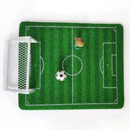 Rede minúscula do objetivo do futebol, jogo de tabela, cargo do objetivo do futebol, brinquedos do fósforo para fãs, partido do clube - Image 1