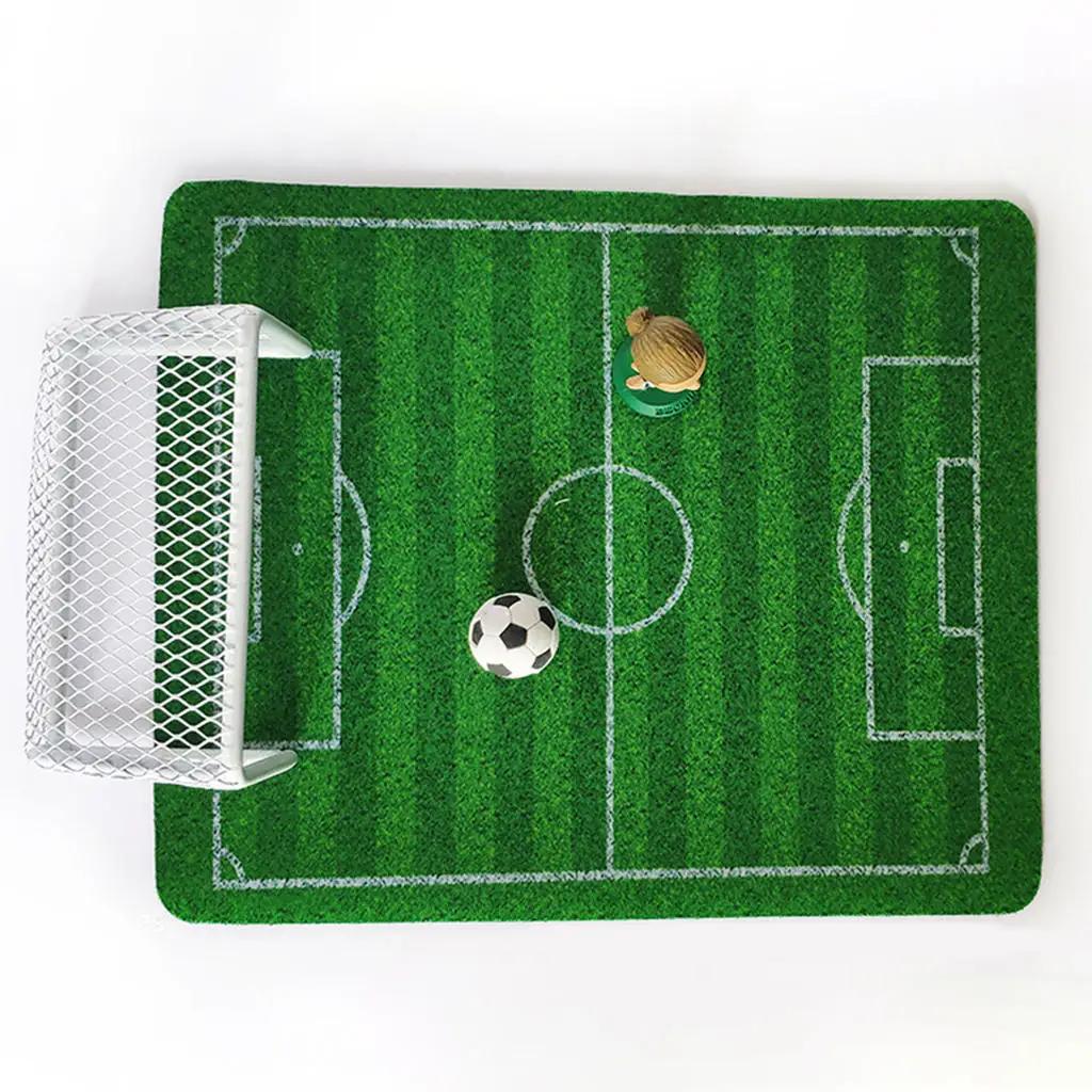 Rede minúscula do objetivo do futebol, jogo de tabela, cargo do objetivo do futebol, brinquedos do fósforo para fãs, partido do clube - Image 1