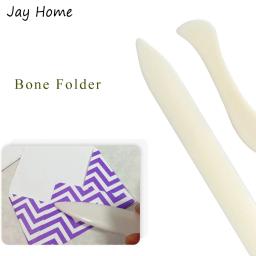 Conjunto de pasta de papel para osso, 2 peças, pasta de plástico para scrapbooking, ferramentas para artesanato com couro diy - Image 3